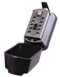 GE Security 001324 KeySafe Auto Permanent with Cover, Titanium Gray