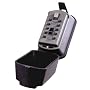 GE Security 001324 KeySafe Auto Permanent with Cover, Titanium Gray