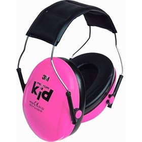 Peltor Kids Ear Muffs Headband - Neon Pink