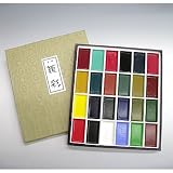 顔彩24色セット(上)／吉祥