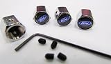 Ford Anti-Theft Tire Valve Stem Caps 4 pcs