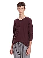 Adolfo Domínguez Camiseta Manga Larga Angelina (Burdeos)