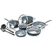 GreenLife 12 Piece Hard Anodized Non-Stick Ceramic Gourmet Cookware Set