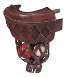 Leather Pool Table Pockets Diamond Shield (Set of 6)