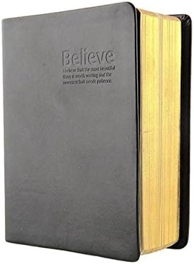 LMS Retro style black soft leather Bible notebook, mini-compact, doodling,sketch,Sketchbook,Journal, easy to carry,Timeless classic!