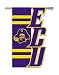 East Carolina University Garden Applique Sculpted Flag