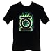 Search : Green Lantern Flame Logo Mens T-Shirt