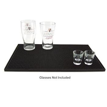 Set A Shopping Price Drop Alert For 18'' x 12'' Bar Service Mat, Black