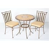 Arancio 30 Inch Round Bistro Set