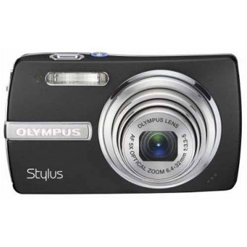 Photo: Olympus Stylus 840 8.0MP Digital Camera with 5x Optical Dual Image Stabilized Zoom  Black 