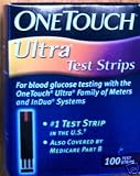 One Touch Ultra Fast Draw Test Strips, 100 Count