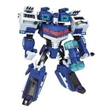 Transformers Animated Series Leader Class 10 Inch Tall Robot Action Figure - Ultra Magnus with Spring Loaded Mass Hammer and Heavy Cannons