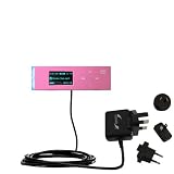 International Wall / AC Charger for the Samsung U3 - Gomadic Brand w/ TipExchange Technology