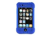 Apple iPhone 3G/3GS Silicone Skin w/ Anti-Shock - Blue