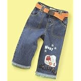Flapdoodles Baby Boy Night Owl Jeans by Flapdoodles