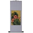 Handmade Lotus Blossom Scroll Wall Art Painting
