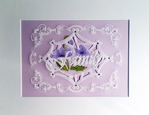 Family Parchment Craft Design (Pergamano Style)