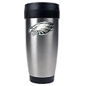 Philadelphia Eagles 16oz Stainless Steel Travel Tumbler (Primary Logo)