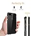 iPhone 7 Plus Case, CASY MALL Hybrid Slim Fit Hard Case Drop Protective Cover for Apple iPhone 7 Plus 5.5 Inch Black