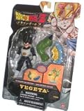 DragonBall Z 10cm Vegeta Ultimate Collection Collectable Figure / Includes 2 Bonus Pieces of Porunga
