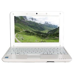 PeeCee Mini M02 Intel Atom N270 1.6GHz 1GB 160GB 10.2" XP Home Netbook w/Webcam (White)