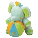 Tuc Tuc Elephant Plush Soft Baby Rattle and Teething Toy. Circus Collection. 4.5
