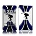 Ollie Blue Design Apple iPod Touch 2G (2nd Gen) / 3G (3rd Gen) Protector Skin Decal Sticker