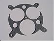 Krull Blood Letter Single Fan Grill (silver)