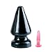 California Exotics / Swedish Erotica X-Large Humongous Butt Plug Black Probe Adult Se...
