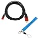GTMax 15FT Micro-HDMI to HDMI Cable (Black/Red) for Motorola Droid Bionic Targa XT875, Photon 4G, Droid 3 XT862, Atrix 4G MB860, Droid Bionic XT865, Droid X ; Samsung Droid Charge SCH i510/i520 ; HTC Evo 4G (Free Gift Wrist Strap Lanyard Included)