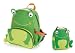 Skip Hop Zoo Backpack and Lunchie- Frog