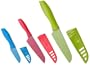Trudeau 3 pc Santoku Kitchen Knife Set
