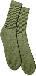 Olive Drab Crew Socks