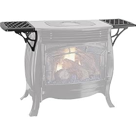 ProCom Shelves for Vent-Free Gas Stove, Model# SU32A-GB by Vent-Free Fireplaces