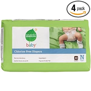 Seventh Generation Chlorine Free Baby Diapers