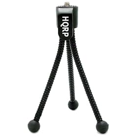 HQRP Flexible Black Mini Tripod for Camcorder or Digital Camera