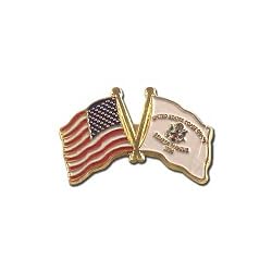 US and Coast Guard Lapel Pin