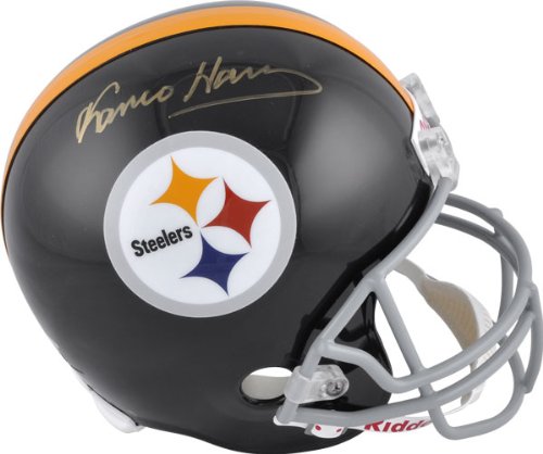 Franco Harris Autographed Helmet | Details: Pittsburgh Steelers, Riddell Replica Helmet