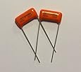 2x (Pair) .022uf/400v Orange Drop Film Capacitors