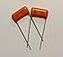 2x (Pair) .022uf/400v Orange Drop Film Capacitors