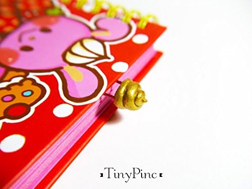 Planner Charm - Gold Poop