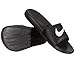 Nike Benassi Swoosh Black/Red 312618-006