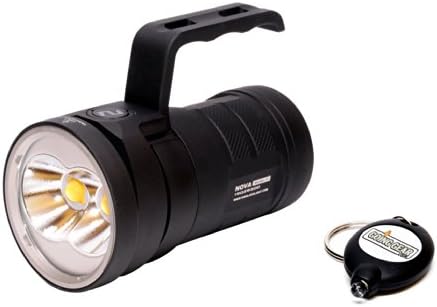 Niwalker Nova MM15 4 x 18650 CREE MT-G2 P0 5233 Lumen LED Flashlight + GoingGear LED Keychain Light