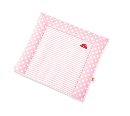 Pinolino 71969-7S - Komfort-Wickelauflage Stoff, \'Gl&uuml;ckspilz\' rosa Preisvergleich