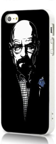 Breaking Bad Walter White Classic Heisenberg iPhone 5 5S Hard Case with Anti-slip Grip