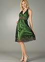 Floral Sequin Halter Formal for Bridesmaid Formal Prom
