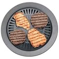 NEW INDOOR SMOKELESS LOW FAT BBQ STOVE HOB TOP GRILL.