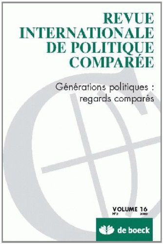 Revue Internationale de Politique Comparée 2009/2 - Vol.16