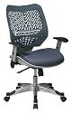 Blue Mist Spaceflex Back And Mesh Seat Chair