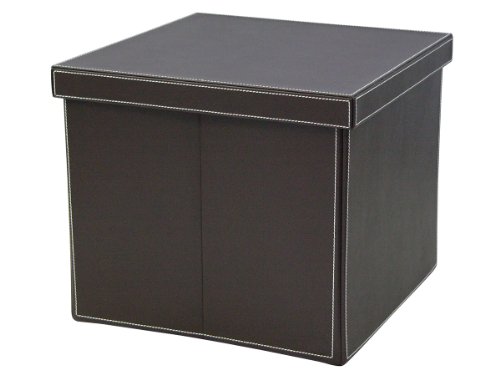Zeller 17617 Aufbewahrungsbox, Kunstleder. PU / 33.5 x 33 x 32, braun